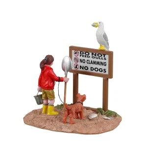Lemax Village Collection No Fun Beach #33632