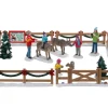 Lemax Village Collection Reindeer Petting Zoo, Set Of 17 #93434