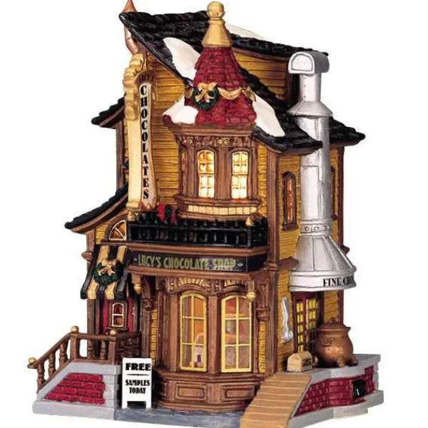 Lemax Village Collection Lucy's Chocolate Shop #45052