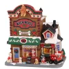 Lemax Village Collection Wags Motel & Doggy Daycare Meet Santa Paws #15800