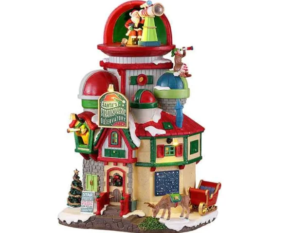 Lemax Village Collection Santa's Stratospheric Observatory, B/O (4.5V) #15801