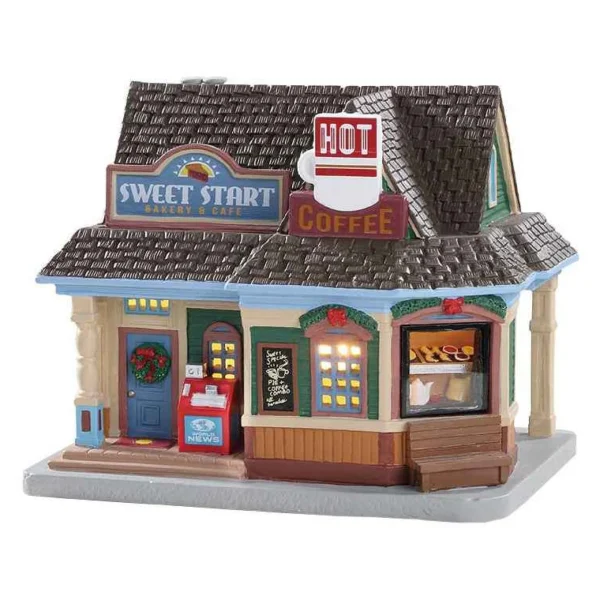 Lemax Village Collection Sweet Start Cafe #85348