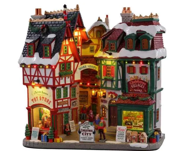 Lemax Village Collection Christmas City, B/O Facade #15739