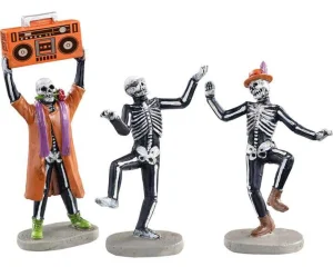 Lemax Village Collection Jitterbones Dance Party, Set Of 3 #12044