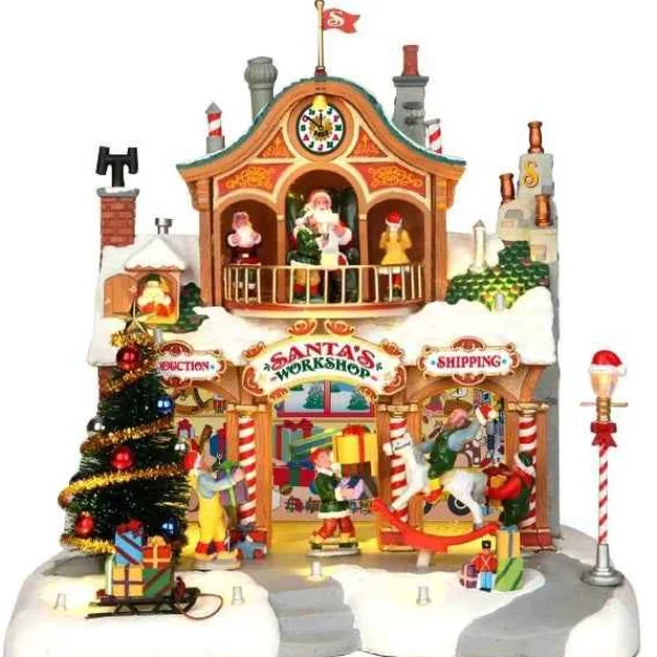 Lemax Village Collection Santa's Workshop #35558