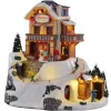 Lemax Village Collection Winterhaus Resort, With 4.5V Adaptor #15735
