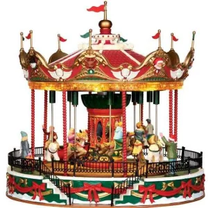 Lemax Village Collection Santa Carousel #34682
