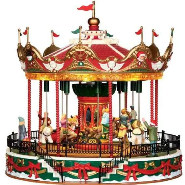 Lemax Village Collection Santa Carousel #34682