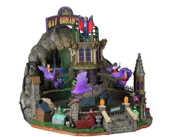 Lemax Village Collection The Count's Bat Bonanza, With 4.5V Adaptor #24933