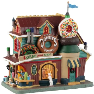 Lemax Village Collection Danny's Donuts & Coffee #35031