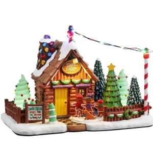 Lemax Village Collection Lou's Tree Farm, Battery Operated (4.5V) #25951