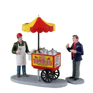 Lemax Village Collection Tamale Cart, Set Of 2 #32215