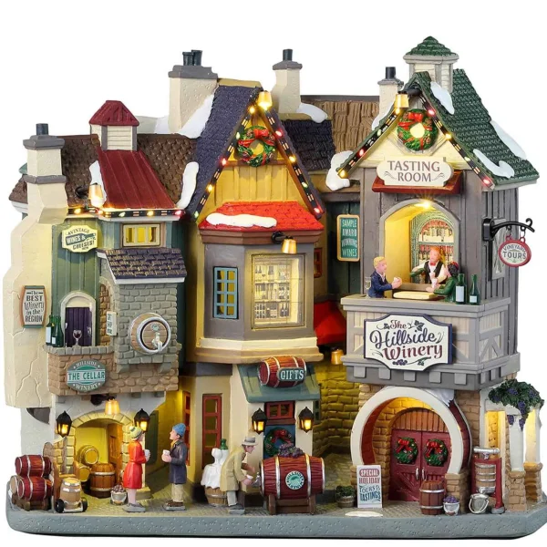 Lemax Village Collection The Hillside Winery, Battery Operated (4.5V) #35027