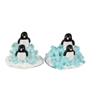 Lemax Village Collection Candy Penguin Colony, Set Of 2 #22160
