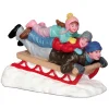 Lemax Village Collection Sledding With Dad #52329