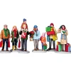 Lemax Village Collection Holiday Shoppers, Set Of 6 #92683