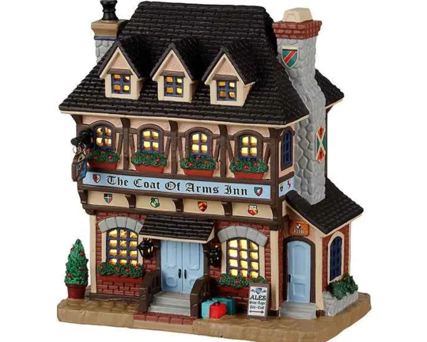 Lemax Village Collection The Coat Of Arms Inn #25899