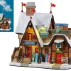 Lemax Village Collection Yonder Peak Ski & Snowboard School, With 4.5V Adaptor #15743