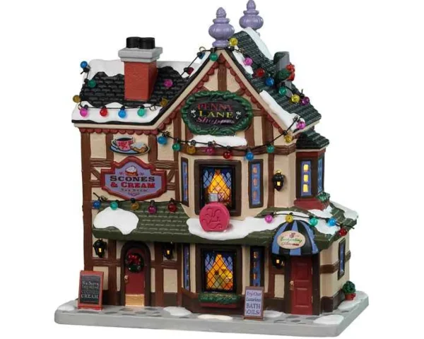 Lemax Village Collection Penny Lane Shoppes #25875