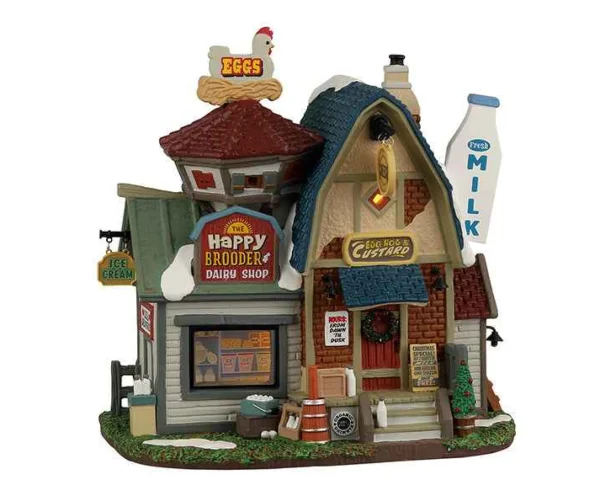 Lemax Village Collection The Happy Brooder & Dairy Shop #25913