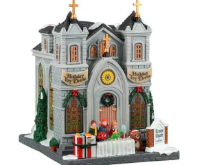 Lemax Village Collection Trinity Church Of Caddington #25884