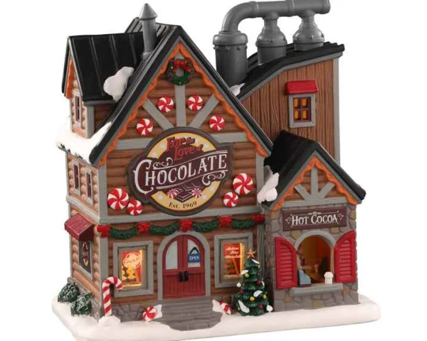 Lemax Village Collection For The Love Of Chocolate Shop #05621