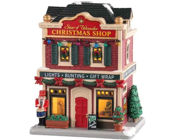 Lemax Village Collection Star Of Wonder Christmas Shop #05646