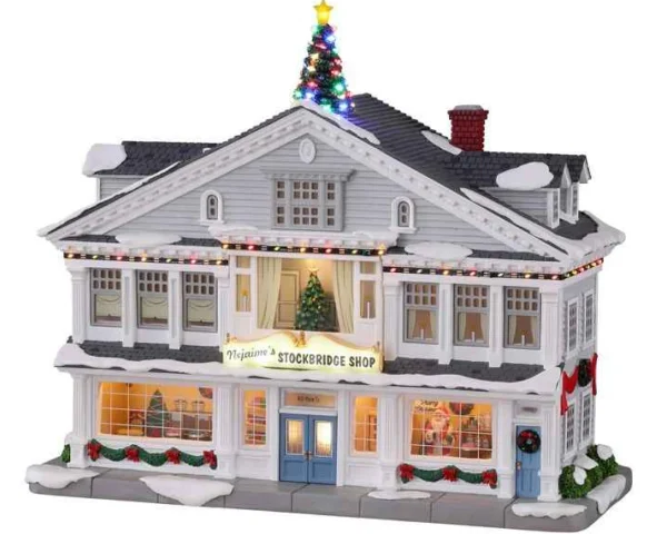 Lemax Village Collection Nejaime's Stockbridge Shop, With 4.5V Adaptor #15807