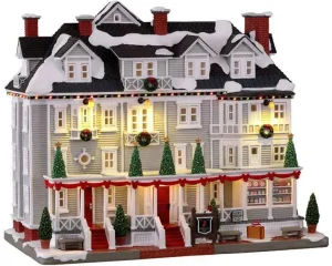 Lemax Village Collection Red Lion Inn, With 4.5V Adaptor #15811