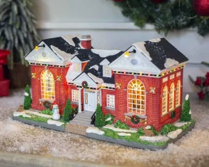Lemax Village Collection Public Library, With 4.5V Adaptor #15810