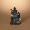 Gerson International Lighted Spooky Haunted Halloween House, Battery Operated