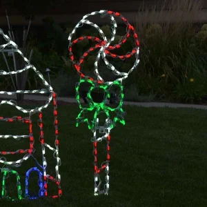 Brite Ideas Lollipop Red Green And White #Led-Pop1