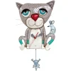 Enesco Mouser (Cat) Clock