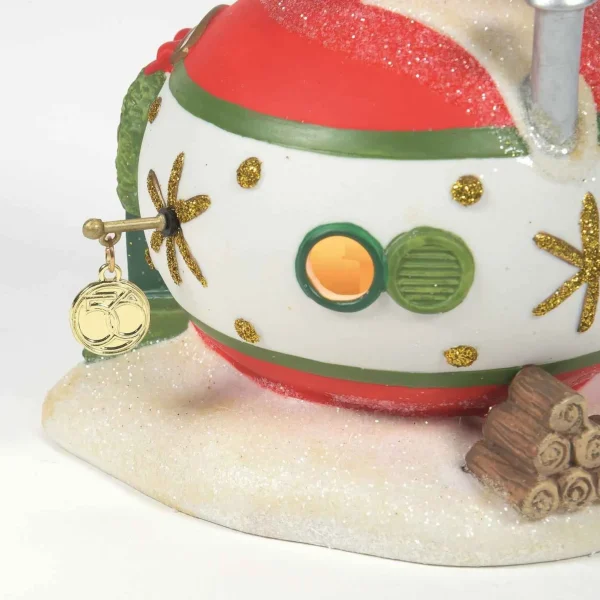 Enesco North Pole Village Finny's Ornament House #6009833