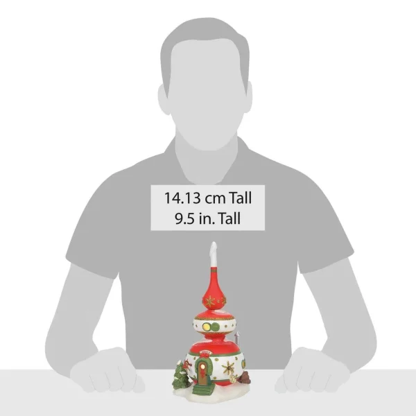 Enesco North Pole Village Finny's Ornament House #6009833