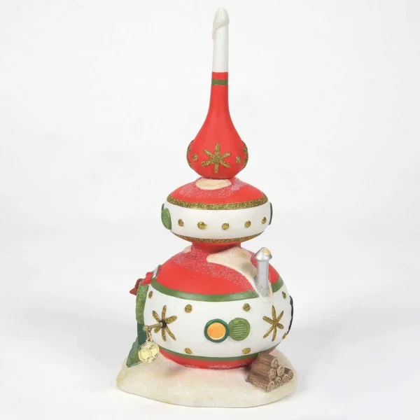 Enesco North Pole Village Finny's Ornament House #6009833