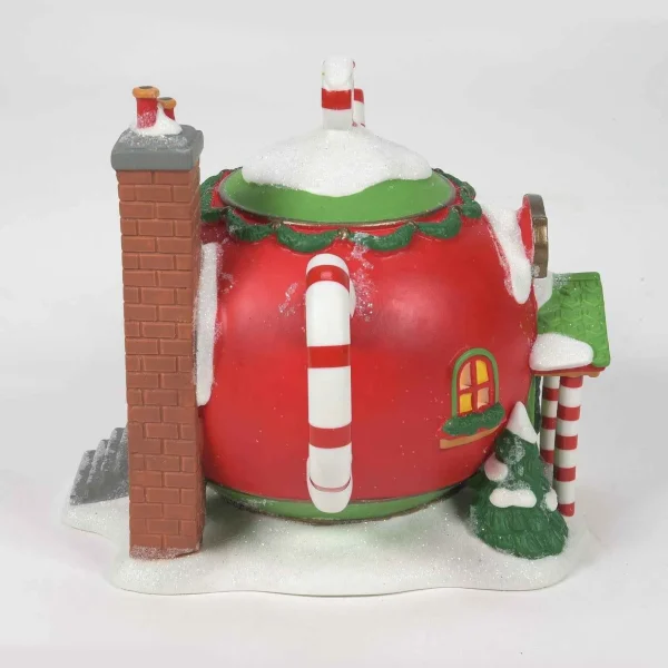 Enesco North Pole Village Peppermint Tea Shop #6011406
