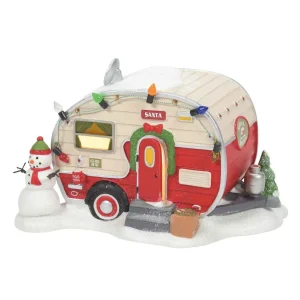 Enesco North Pole Village Santa's Man Cave #6011404