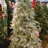 Puleo International 7.5Ft. Pre-Lit Kelford Supreme Flocked Tree With 2420 Tips #114-Kdf-75Qldf3Kz14