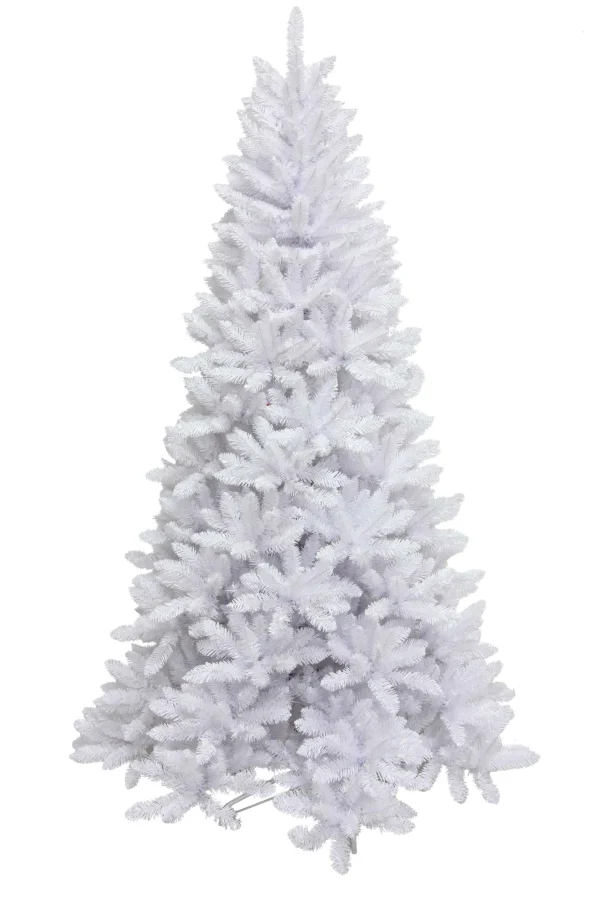 Puleo International 7.5Ft Shiny White Tree #114-Esw-75