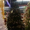 Puleo International 7.5Ft Shiny Black Evergreen Spruce Tree In Ww #114-Esbk-75Qlwf3K7