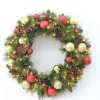 Puleo International 48In Pre-Lit Fairfield Green Wreath Decorated With Clear Lights #114-Fgg1-48Wc3