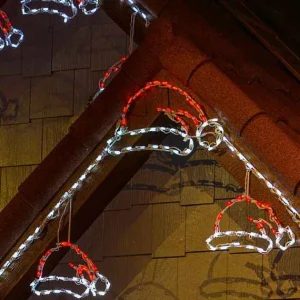 Brite Ideas Santa Hat #Led-Hat24