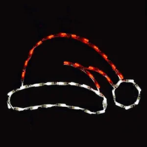 Brite Ideas Santa Hat #Led-Hat24