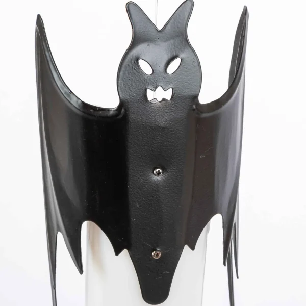 Gerson International Set Of 4 Floating Halloween Bat Candles With Remote, Timer