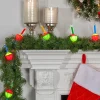 Gerson International Set Of 2 Retro Multicolor Bubble Vintage Christmas Lights