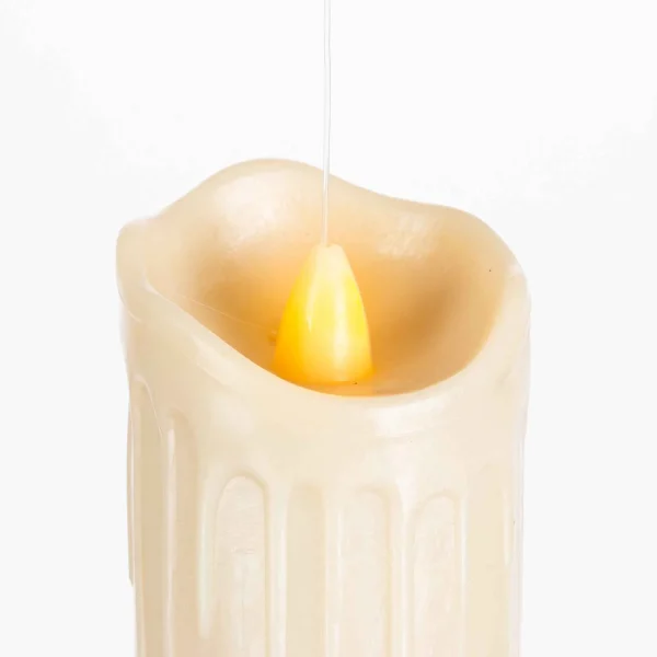 Gerson International Set Of 6 Spooky Floating Halloween Candles With Remote, Timer