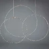 Gerson International Set Of 3 Whimsical Rings, Warm White Battery Operated Led