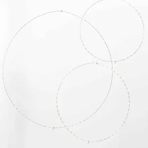 Gerson International Set Of 3 Whimsical Rings, Warm White Battery Operated Led
