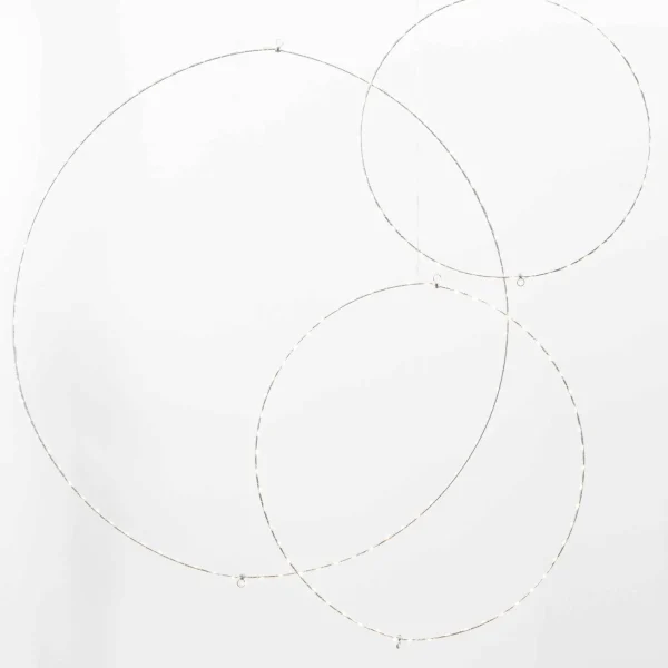 Gerson International Set Of 3 Whimsical Rings, Warm White Battery Operated Led